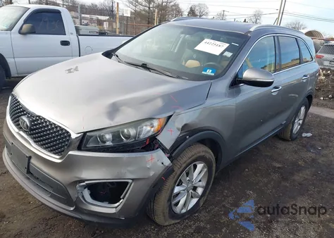 2017 Kia Sorento 2.4L Lx from USA, damaged, VIN 5XYPG4A3XHG281854